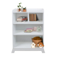 Продукт Ginger home - Детска Дървена Секция за Съхранение на Книжки и Играчки на 4 Нива, Етажерка, Библиотека за Детска Стая - 8 - BG Hlapeta